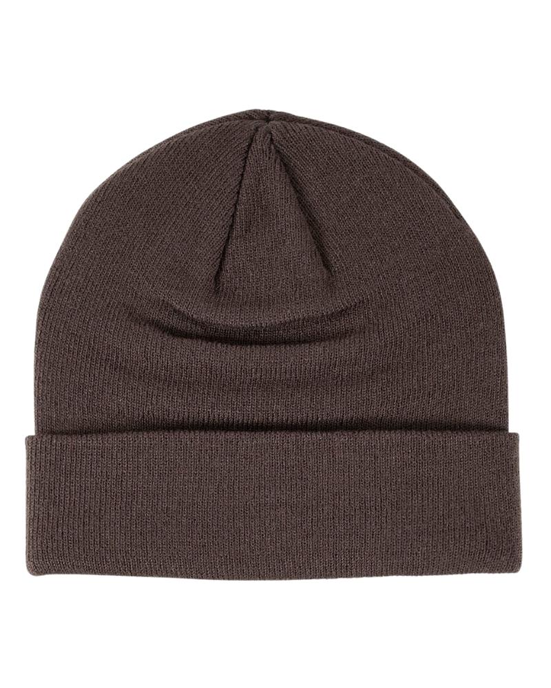 Classic Label Beanie - Brown