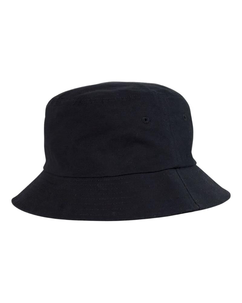 Classic Label Bucket Hat - Black