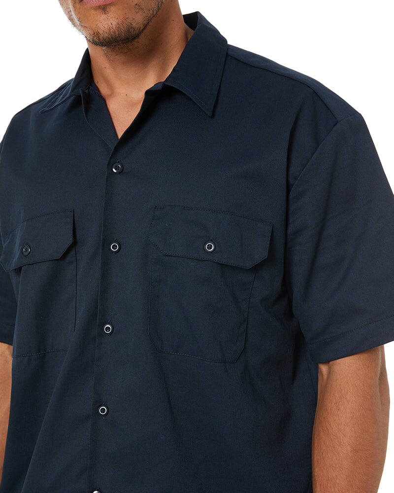 1574 Short Sleeve Work Shirt - Dark Navy
