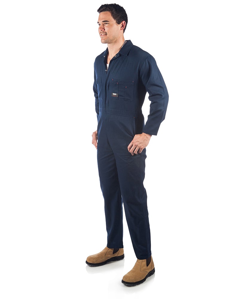 Cotton Drill Coverall - Navy