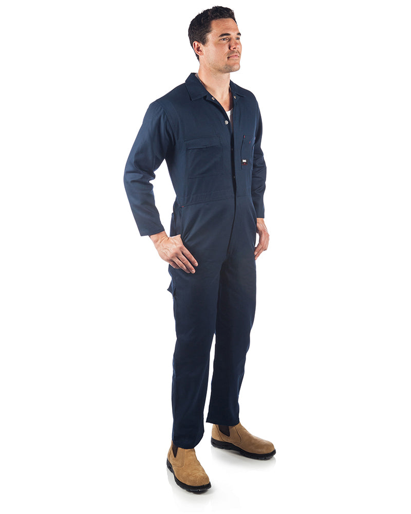 Cotton Drill Coverall - Navy