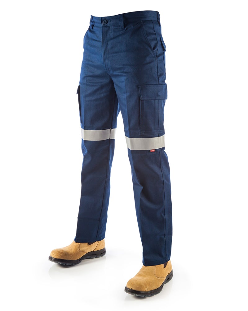 Patron Saint Flame Retardant Cargo Pants with 3M F/R Tape - Navy