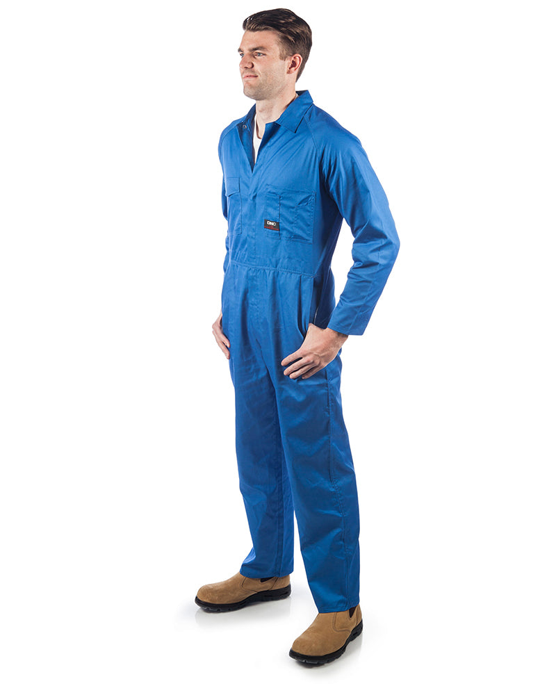 Polyester Cotton Coverall - Medium Blue