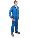 Polyester Cotton Coverall - Medium Blue