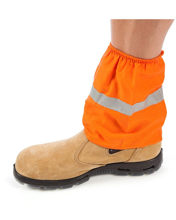 Cotton Boot Covers with 3M Tape - Orange