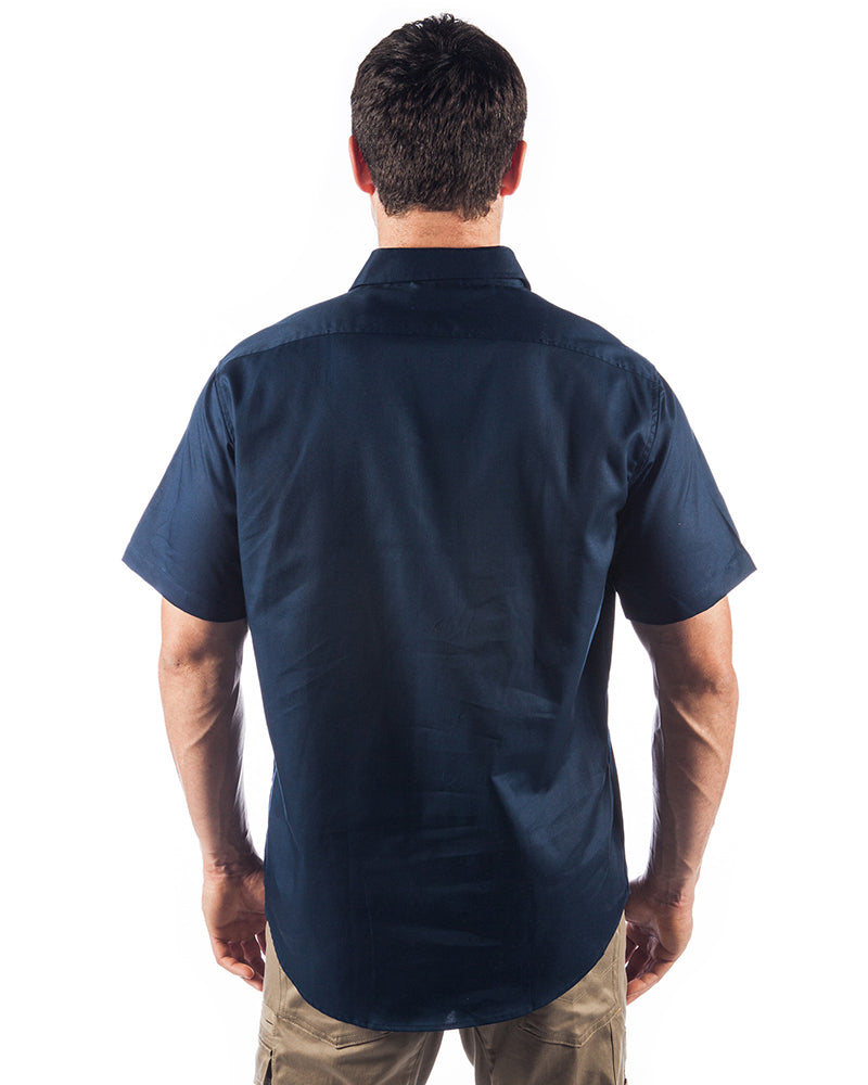 Cool-Breeze Work Shirt Short-Sleeve - Navy