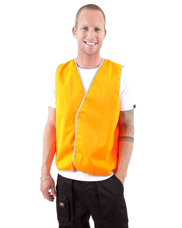 Hi Vis Day Safety Vest - Orange