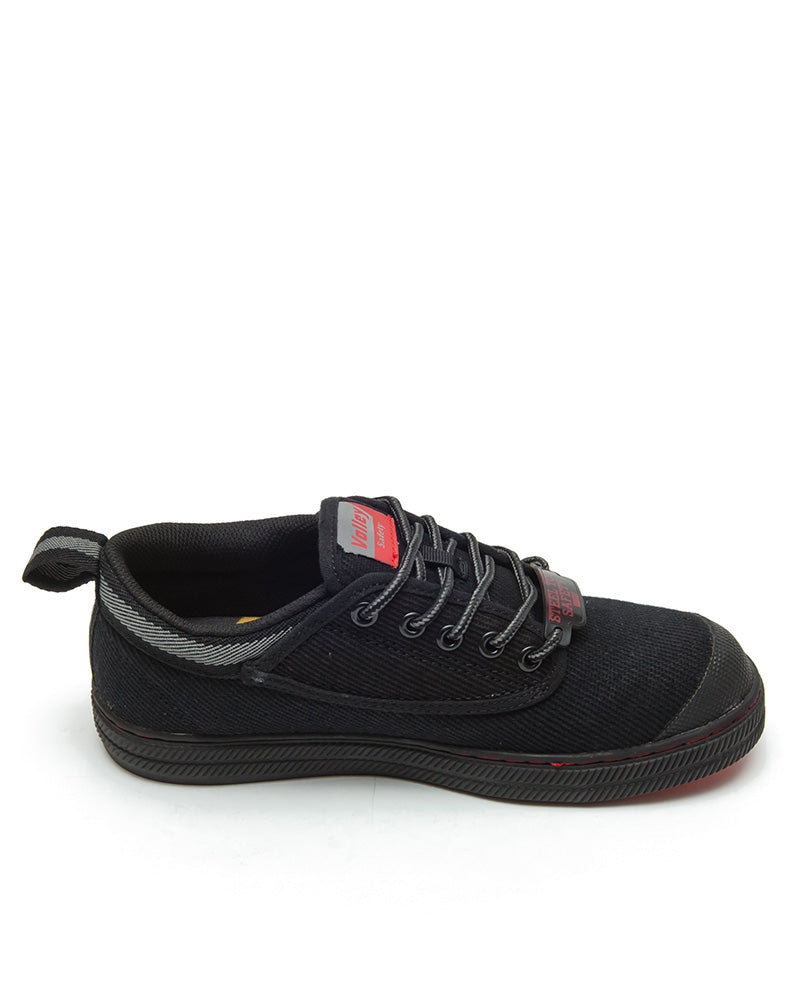 Canvas Safety Shoe - Black