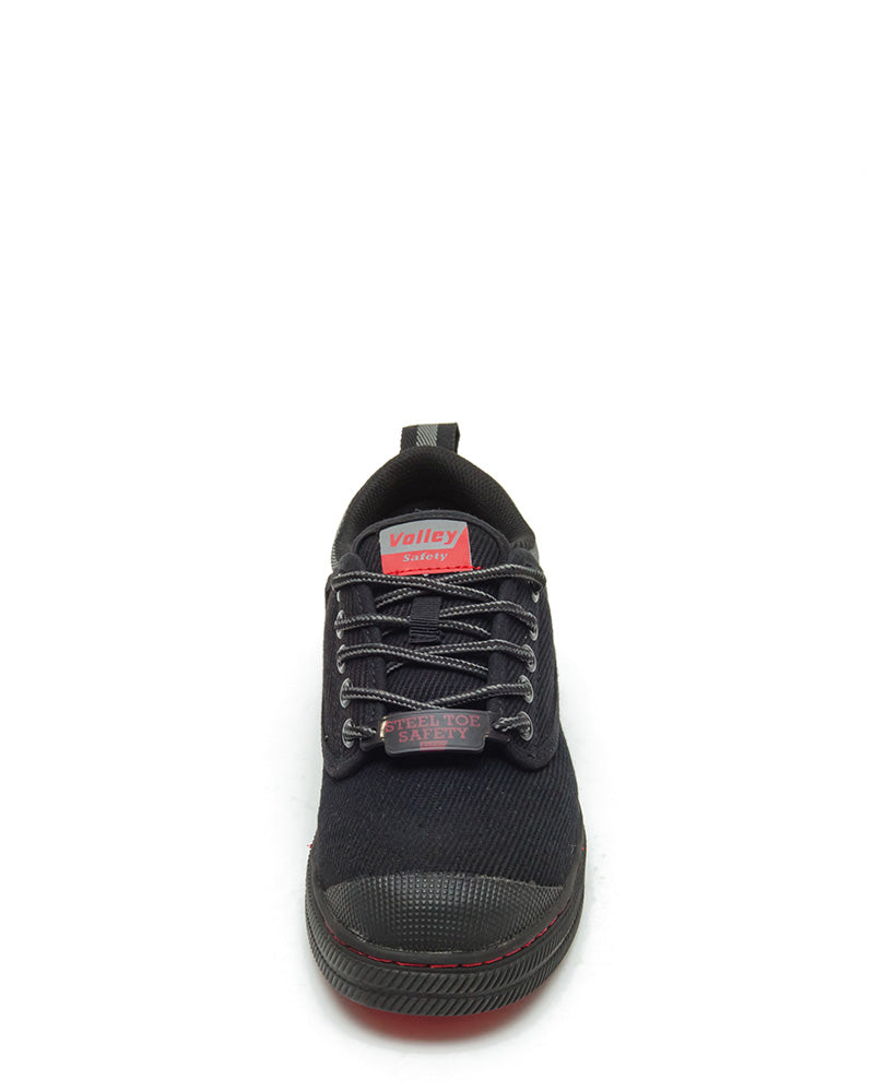 Canvas Safety Shoe - Black