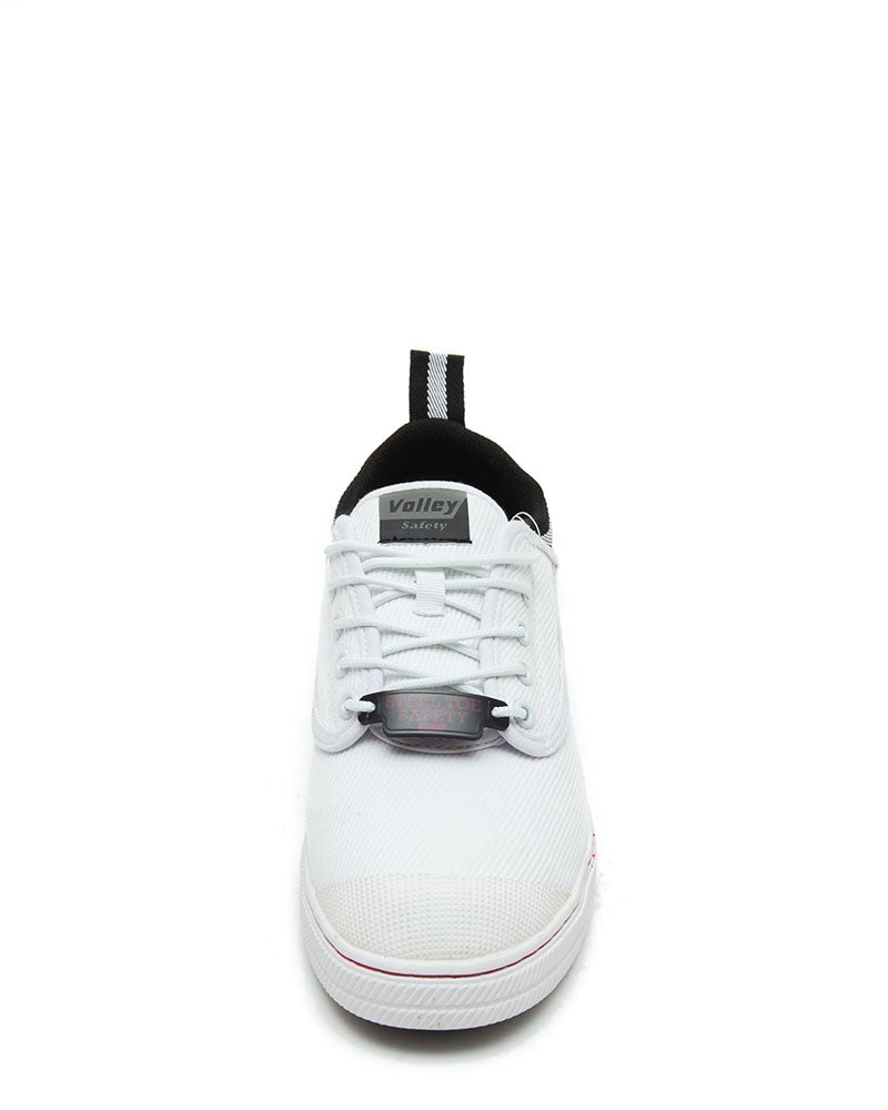 Canvas Safety Shoe - White