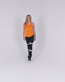 Womens Taped Biomotion Recycled Cargo Work Pants - Navy