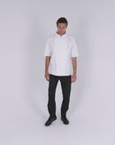Mesh Air Pro SS Chefs Jacket - White