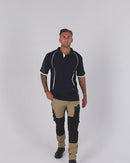 Razor Polo - Navy/White