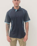 Razor Polo - Navy/Sky