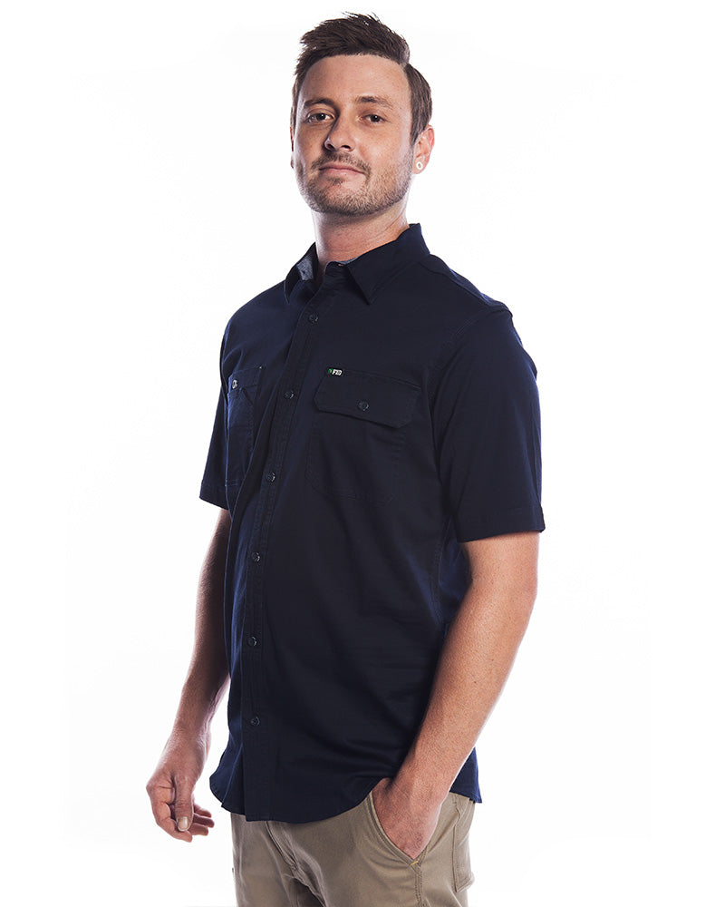 FXD SSH-1 Stretch Work Shirt SS Navy Buy Online