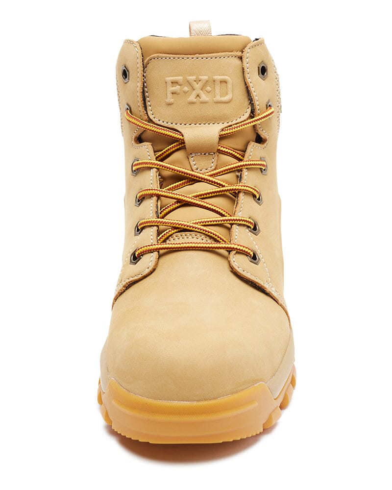WB-3 Lace Up Safety Work Boot - Wheat