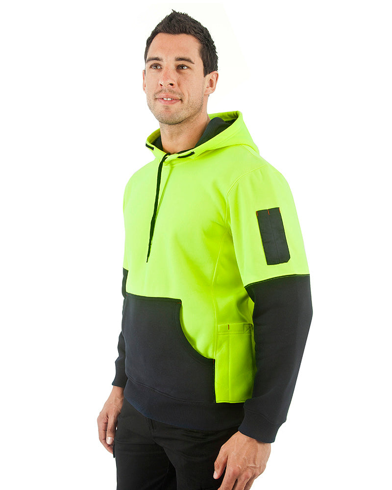 Hard yakka clearance hi vis hoodie