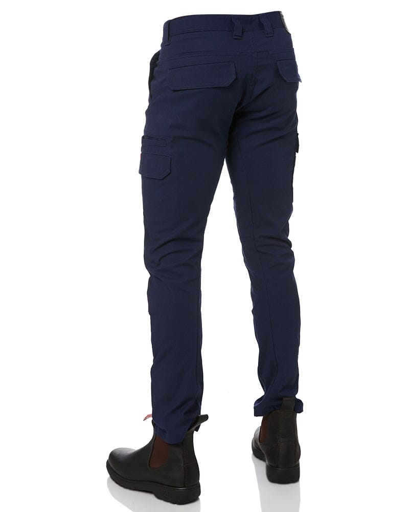 Tradies 3056 Stretch Cargo Pant Twin Value Pack - Navy
