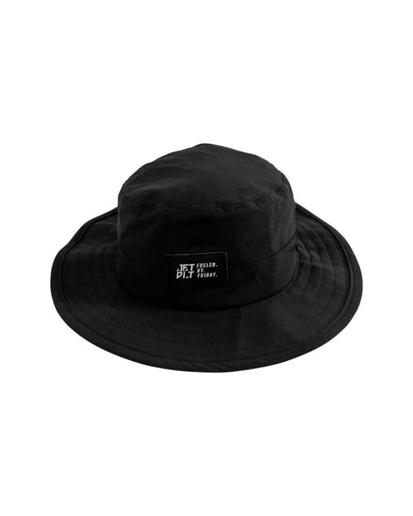 Jet Lite Wide Brim Hat - Black