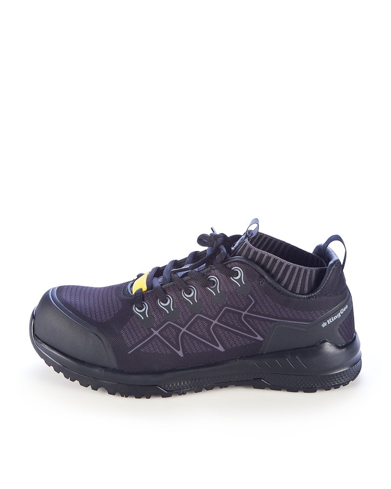 King Gee Vapour Safety Shoe - Black/Grey | Buy Online