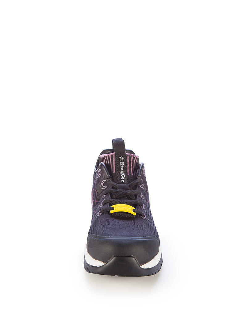 Womens Vapour Safety Shoe - Blackberry