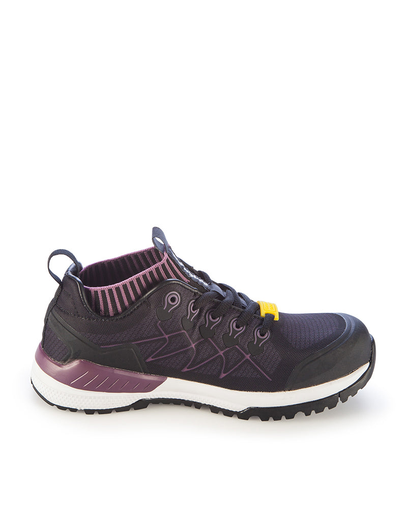 Womens Vapour Safety Shoe - Blackberry