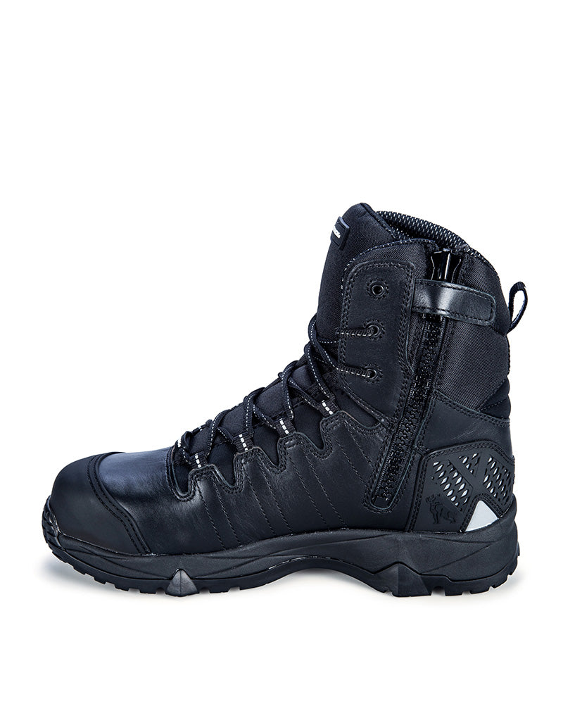 TerraPro Zip Safety Boot - Black