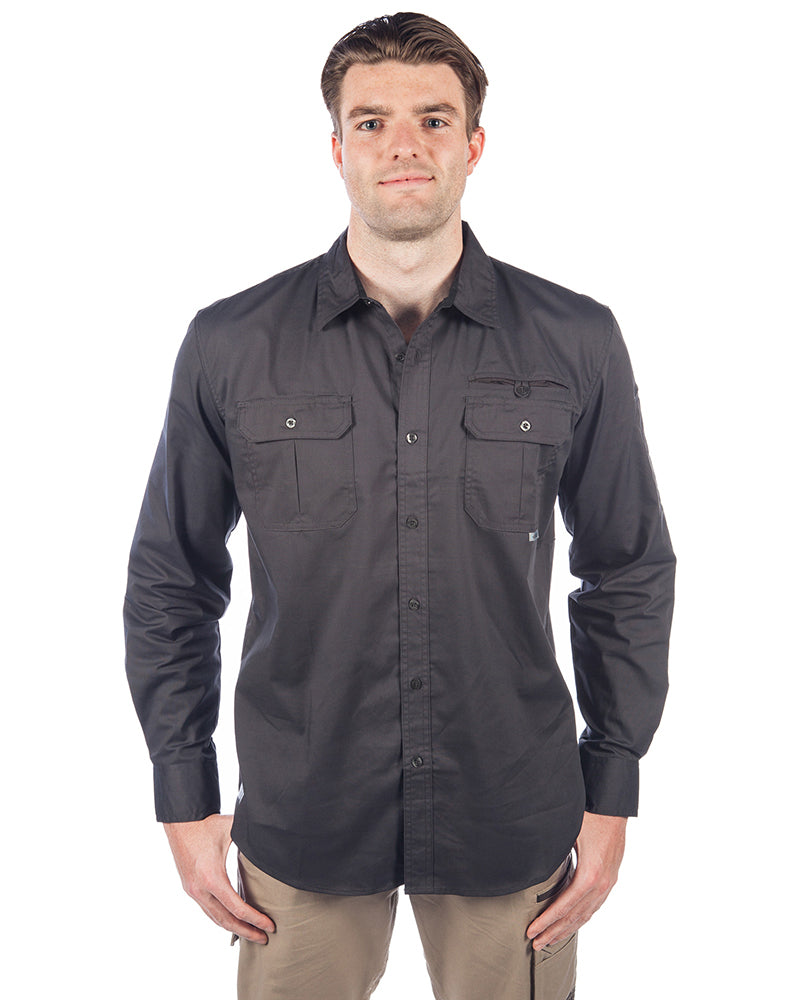 Sitemaster LS Shirt - Charcoal