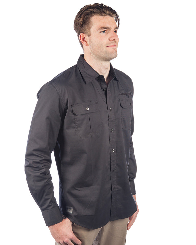 Sitemaster LS Shirt - Charcoal