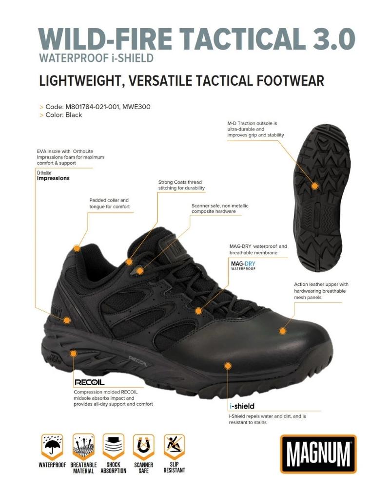 Wild-Fire Tactical 3.0 WP * - Black
