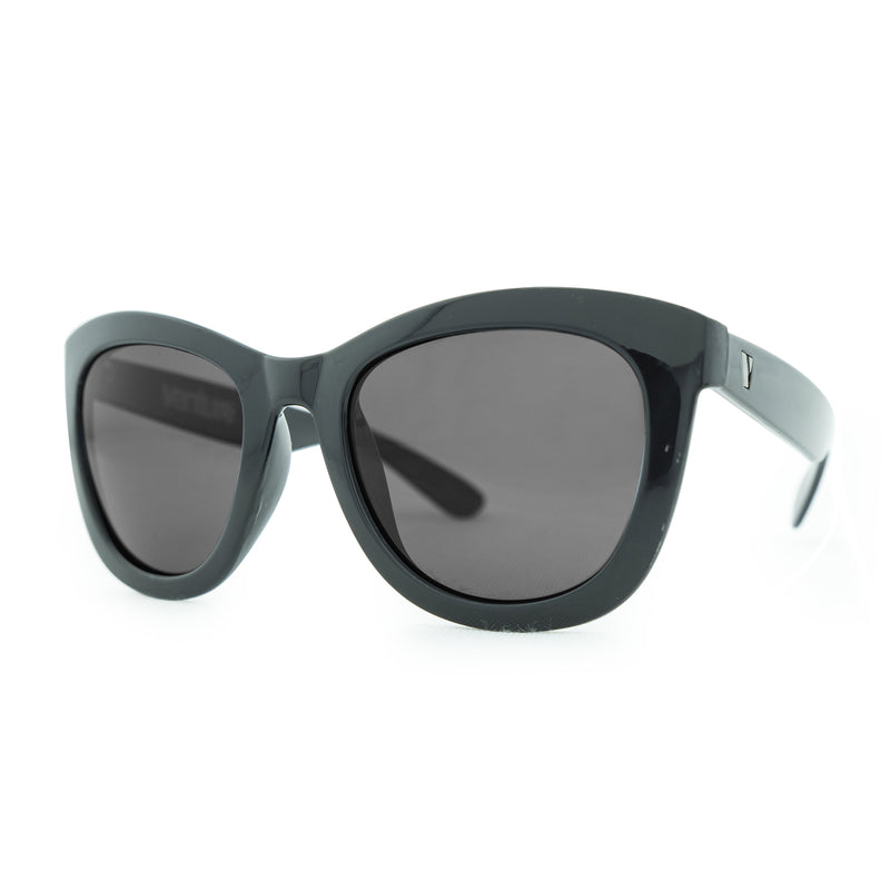 Molokai Polarised Sunglasses - Black/Smoke