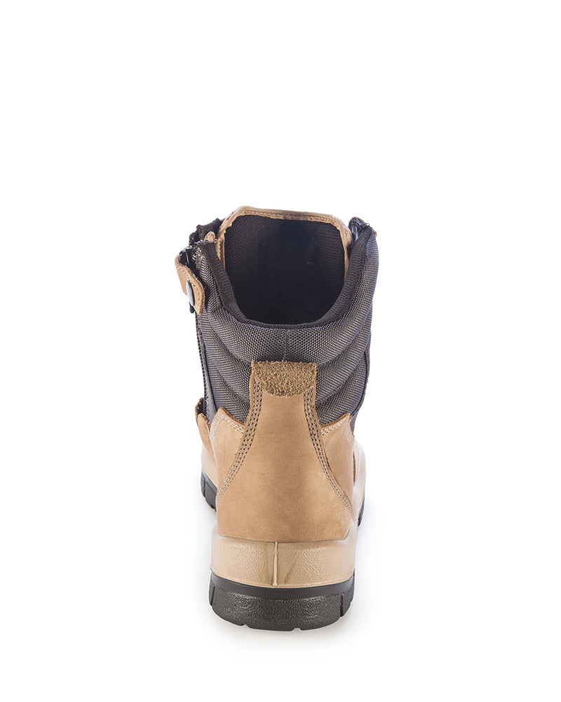 251 High Leg Zipsider Boot - Stone