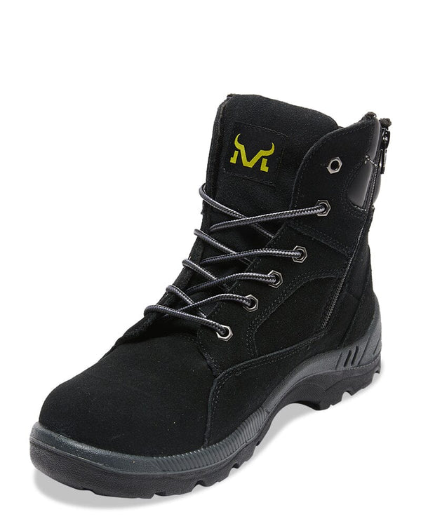 Girder Zip Safety Boot - Black