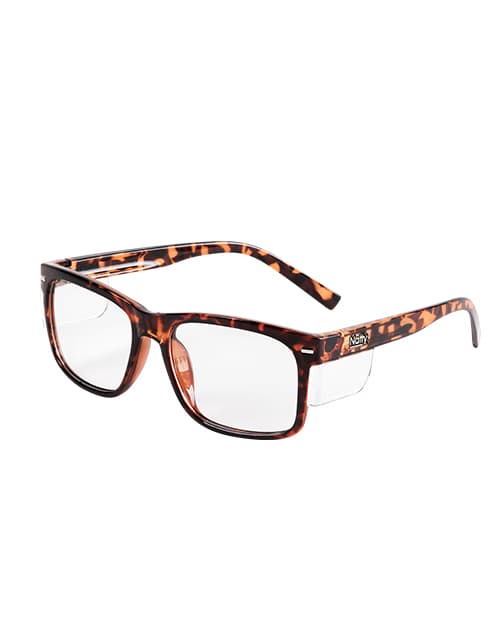 Kenneth Safety Glasses - Tortoise/Clear