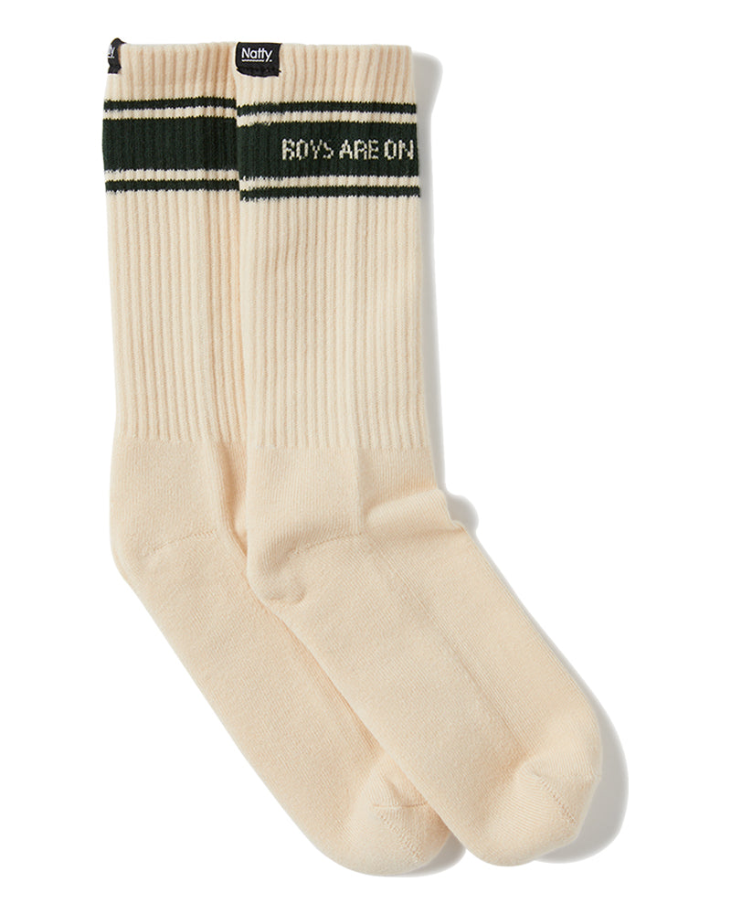 Boys cheap cream socks