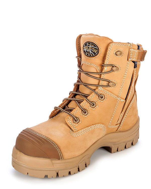 AT 45632z Composite Toe Zip Side Boot - Wheat