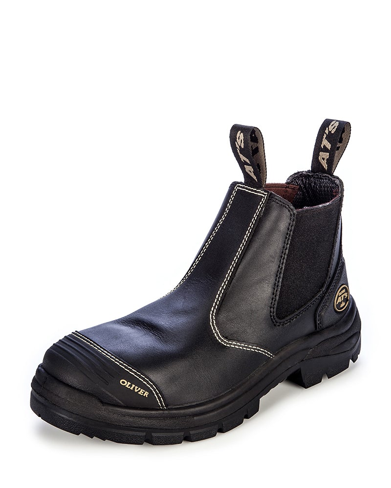 Waterproof Boots Oliver Steel Cap Work Boots Oliver 55320 Elastic