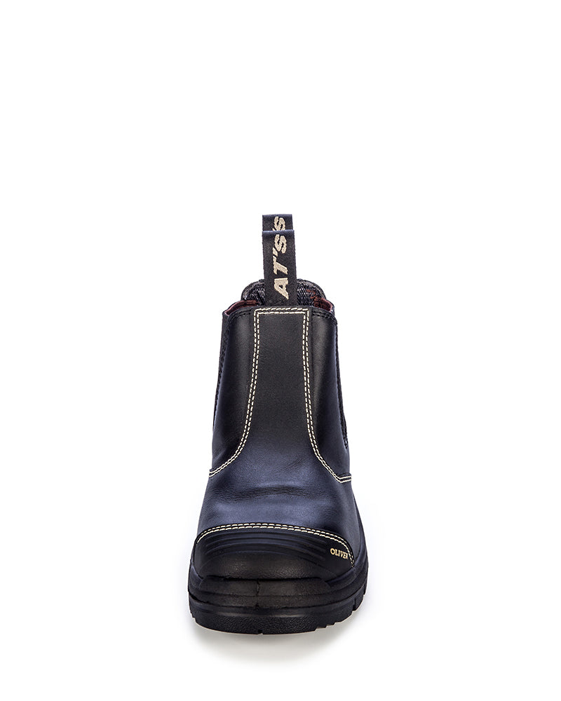 55320 Elastic Sided Boot - Black