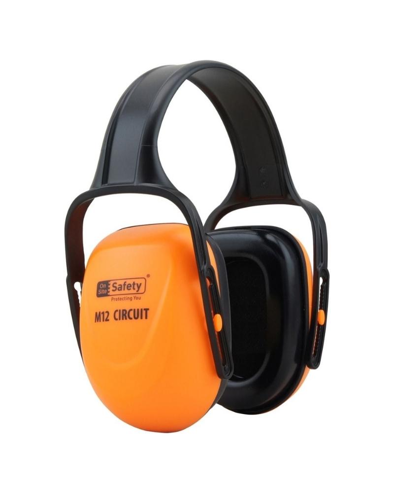 M12 Circuit Earmuffs - Orange