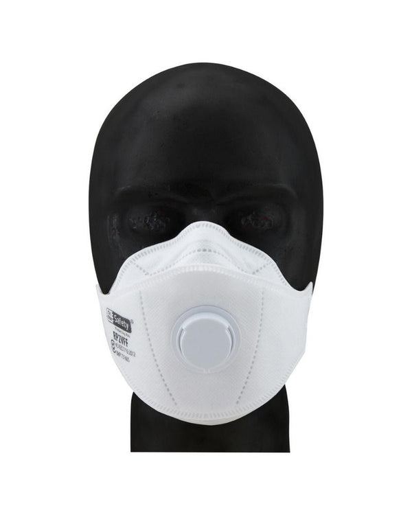 P2 Ultimate Fit Respirator With Valve 10 Pack- White