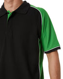 Nitro Polo - Black/Green/White