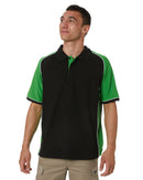 Nitro Polo - Black/Green/White
