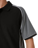 Nitro Polo - Black/Grey/White