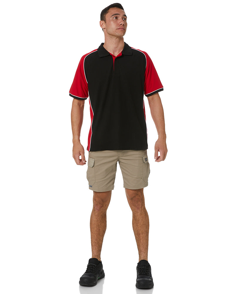 Nitro Polo - Black/Red/White