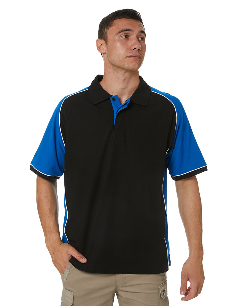 Nitro Polo - Black/Royal/White