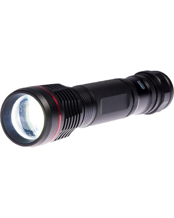 USB Rechargeable Torch - Black