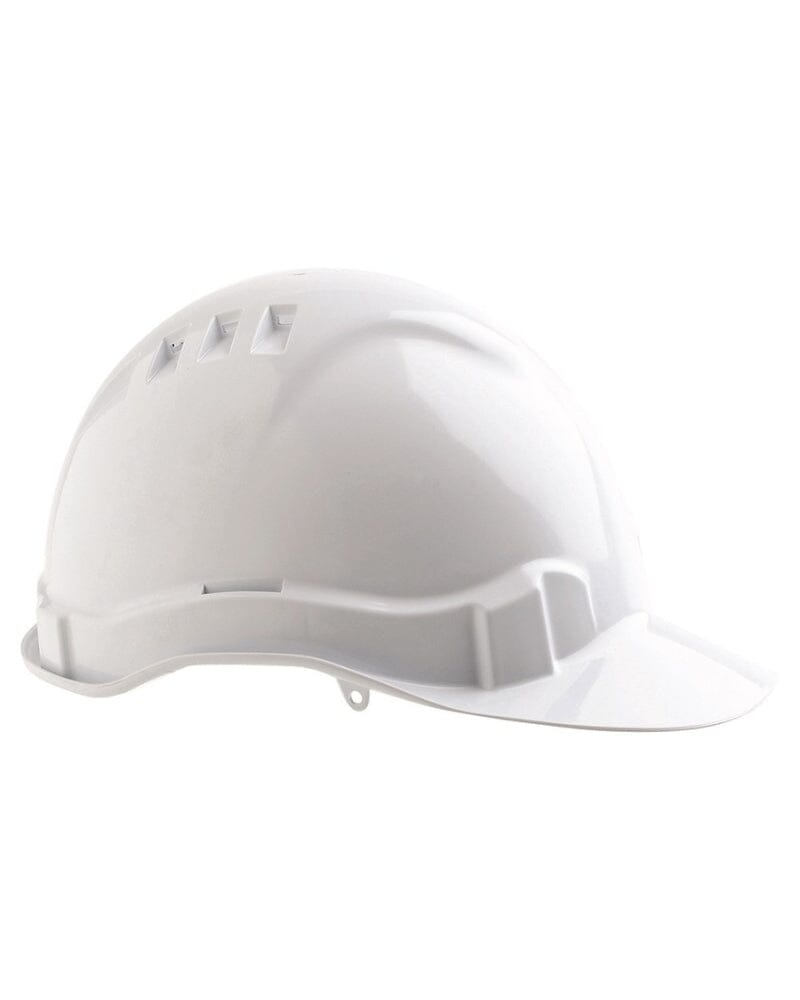 Vented Hard Hat - White