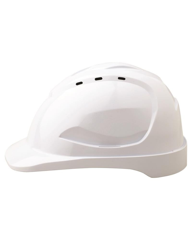 Vented Hard Hat 9 Point Ventilation - White