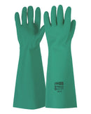 Nitrile Chemical Glove Long - Green