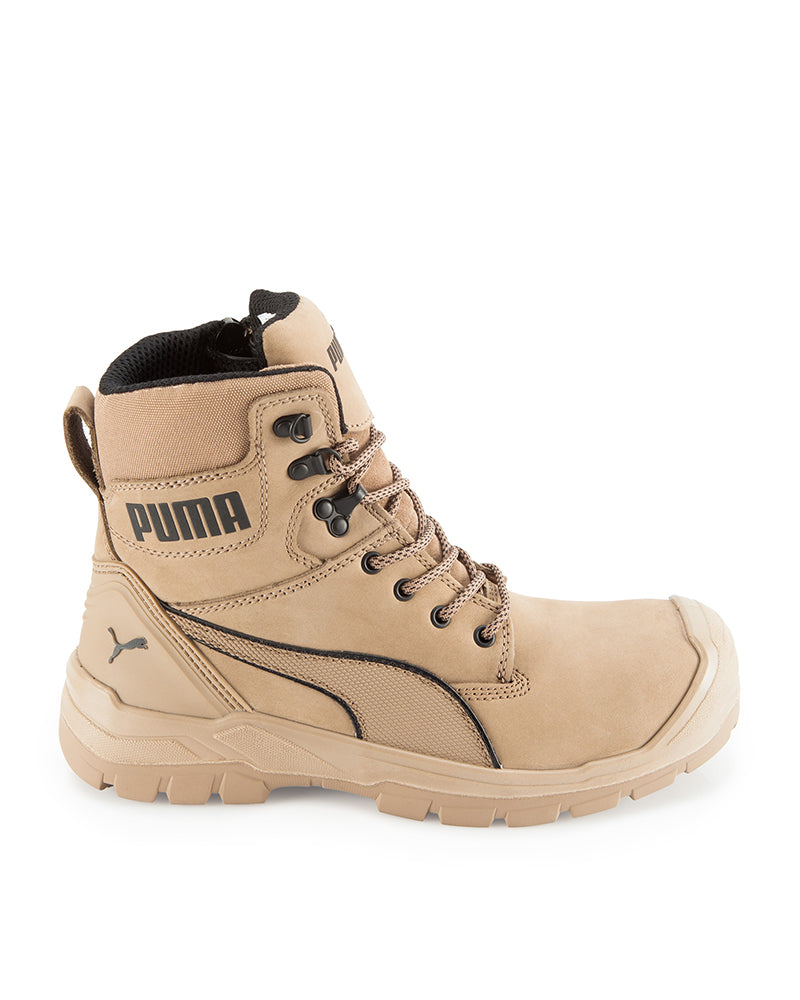 Ladies Conquest Waterproof Safety Boot Exclusive to WorkwearHub - Stone